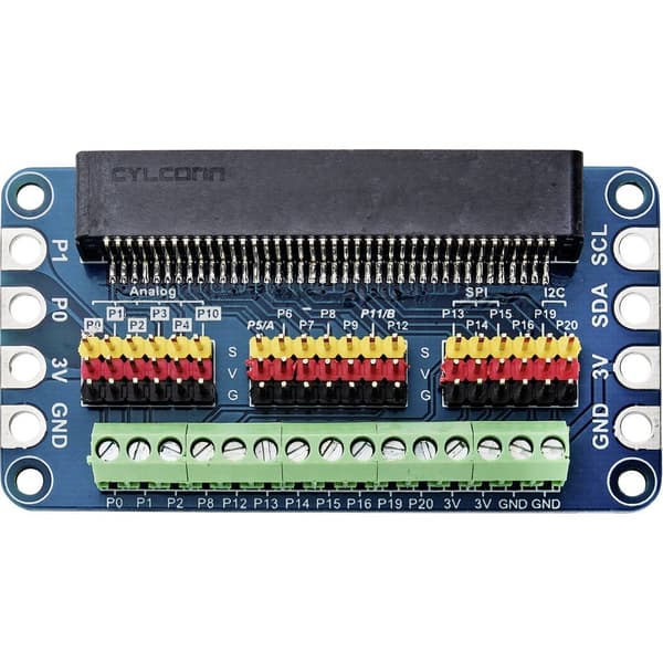 TRU COMPONENTS TC-9072540 Expansionskort Passar till: BBC micro:bit 1 st