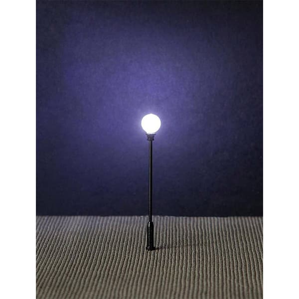 Faller H0 Parklampa, Kullampa, som extrasats enfasig Färdig modell 180204 1 st