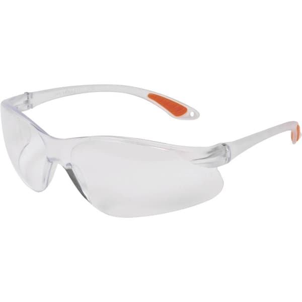AVIT AV13024 Skyddsglasögon Transparent, Orange EN 166-1 DIN 166-1