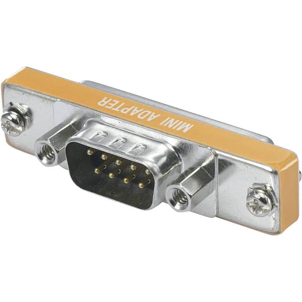 BKL Electronic Seriell Adapter [1x D-SUB hona 25-pol - 1x D-SUB hane 9-pol] Orange