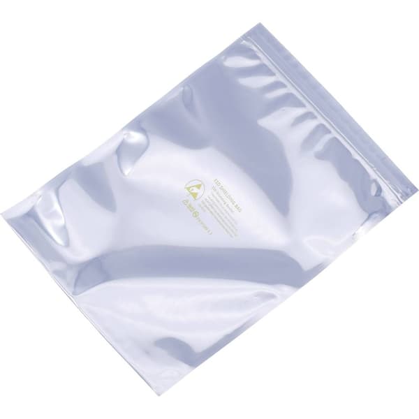 Quadrios ESD-påse (L x B) 200 mm x 250 mm avskärmande ESD-kod S 10 st