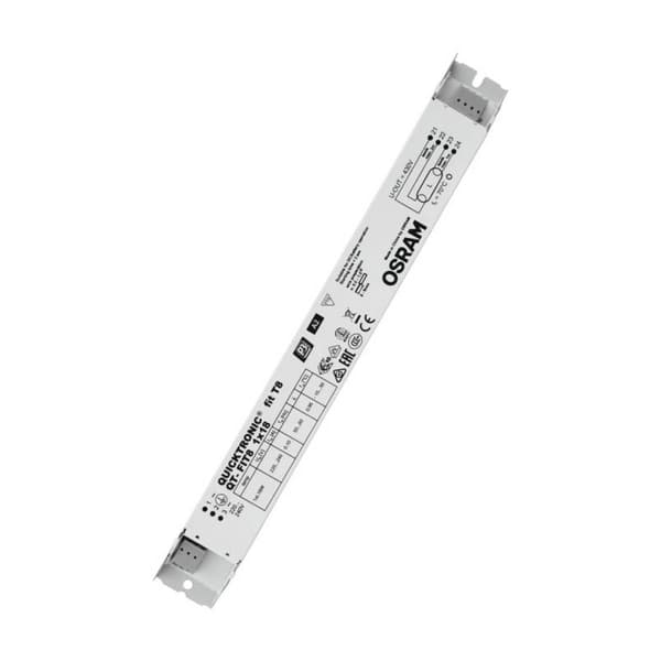 OSRAM Lysrör, Kompaktlysrör Elektroniskt förkopplingsdon 18 W (1 x 18 W) QT-FIT8 1X18/220-240 VS20