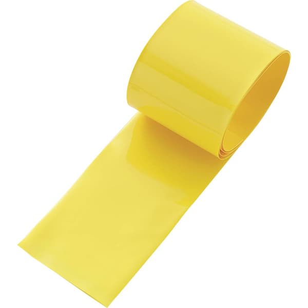 TRU COMPONENTS 1570673 Batterikrympslang utan lim Gul 44 mm 22 mm Krympförhållande:2:1 1 st
