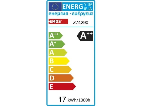 Emos LED-pære Emos Z74290 filament A67 17W E27 230V 2700K 2452lm varm hvit