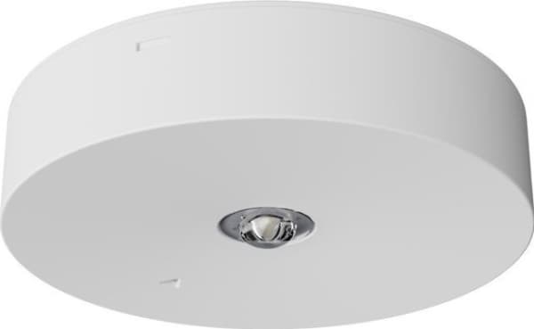 AWEX nødarmatur AX3N IP20 LED 1W (valgfritt åpen) 1t enbruks hvit AX3N/O/1W/B/1/SE/X/WH
