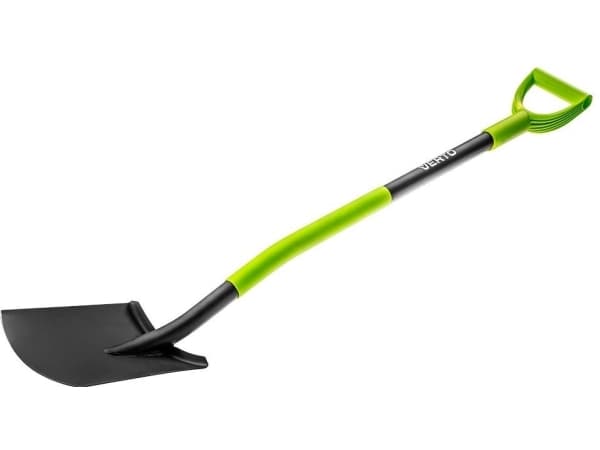 Verto 15G011, Lapioliitin, Metalli, Muovi, Terästä, Musta, Vihreä, Ergonominen, D-muotoiltu, 28,5 cm