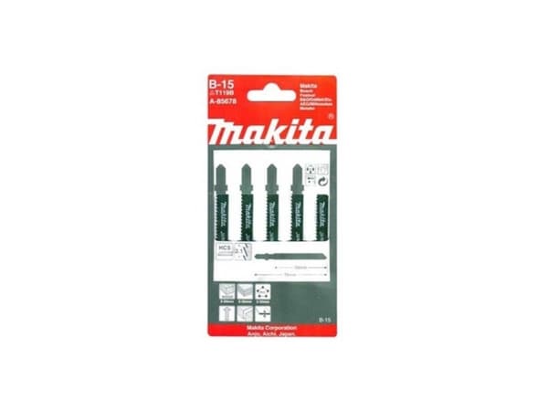 Makita B-15 - Palapelisahanterä - 5 kpl - pituus: 76 mm