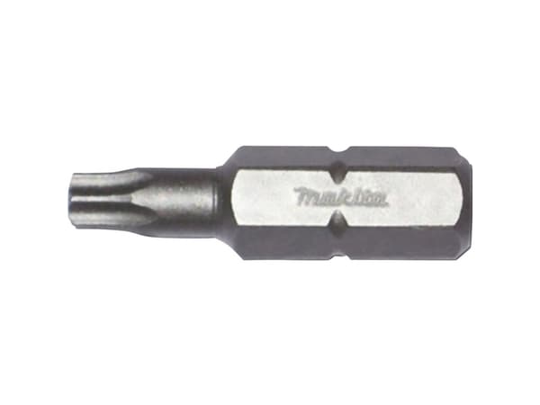 Makita - Skruvmejselhuvud - 3 delar - torx - T25 - hexagonalt - längd: 25 mm