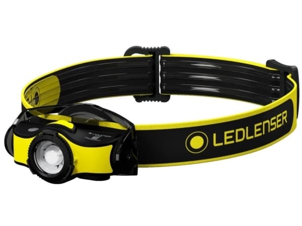 Ledlenser pandelygte iH5R - Genopladelig pandelampe m/fokus.2 lysstyrker 400/20 lm. IP54