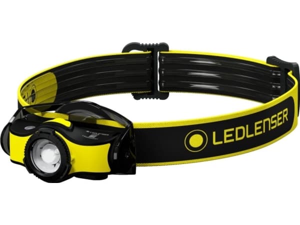 Ledlenser pandelygte iH5R - Genopladelig pandelampe m/fokus.2 lysstyrker 400/20 lm. IP54