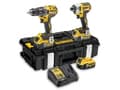 Miniatyrbild 1 av 2: DeWALT DCK266P3-QW, Eldriven skruvdragare, Pistolhandtag, Svart, Gul, Batteri, 18 V, Litium-Ion (Li-Ion)