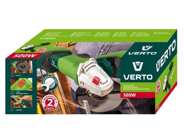 Verto 51G053, 12000 rpm, 11,5 cm, Vekselstrøm