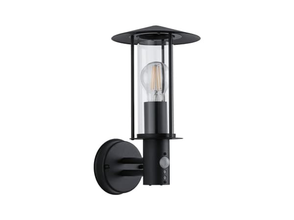 Paulmann 94396, Väggbelysning för utomhusbruk, Grå, Glas, Metall, IP44, Fasad, I