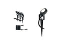 Pikkukuva 1 / 5: Paulmann Plug & Shine, Maavalaistus ulkokäyttöön, Antrasiitti, Alumiini, IP67, Puutarha, 6 W