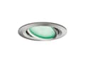 Miniatyrbild 4 av 5: Paulmann Nova Plus, Smart spotlight, ZigBee, Rostfritt stål, Integrerad LED, Varmvitt, 2700 K