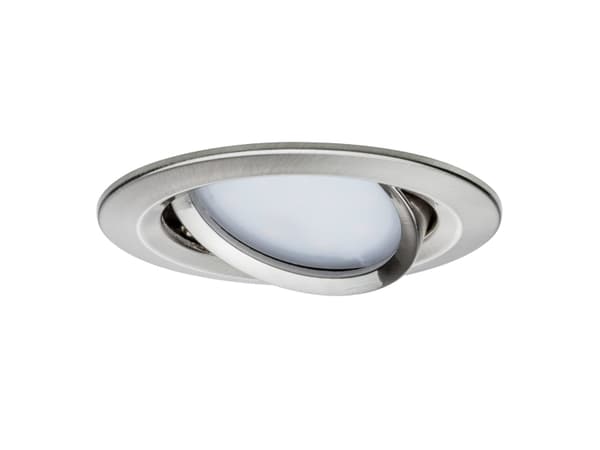 Paulmann Nova Plus, Smartlyspunkt, ZigBee, Børstet stål, LED, Varm hvit, 2700 K