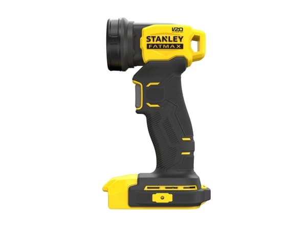 Stanley FATMAX SFMCL020B-XJ, Käsikokoinen taskulamppu, Musta, Keltainen, Painikkeet, LED, 3 lamppua, 140 lm
