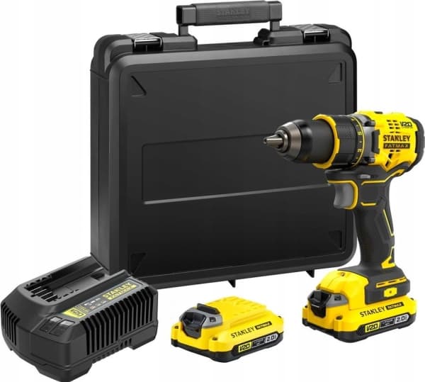Stanley STANLEY bormaskin 18V V20 80Nm 2x2,0Ah SFMCD720D2K SFMCD720D2K-QW DRILL/DRIVER
