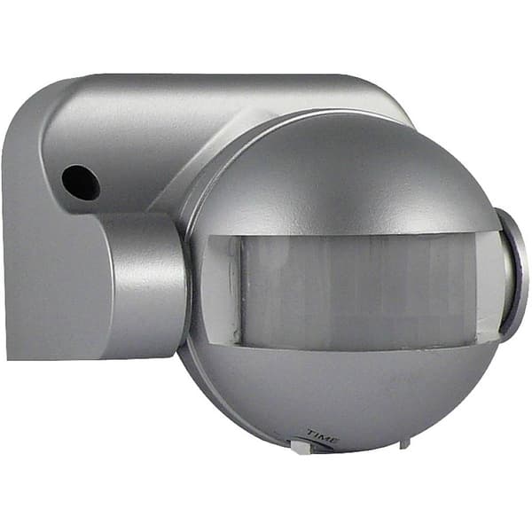 REV 0075184712 Rörelsedetektor Uppbyggnad, Utanpåliggande 180 ° Silver IP44