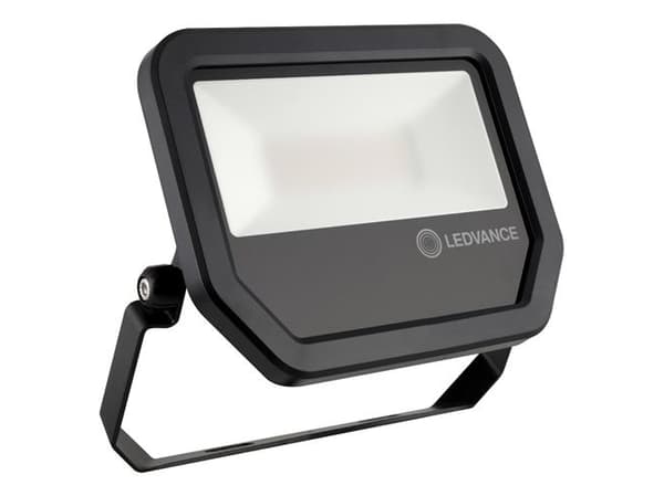 FLOODLIGHT PFM BLACK LED FLOODLIGHT 30W NW 4000K 3600LM IP65 100ST ALUMINUM/ GLASS