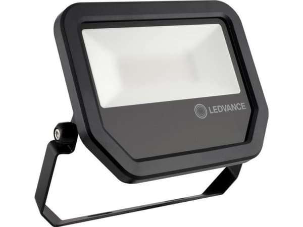 FLOODLIGHT PFM BLACK LED FLOODLIGHT 30W NW 4000K 3600LM IP65 100ST ALUMINUM/ GLASS