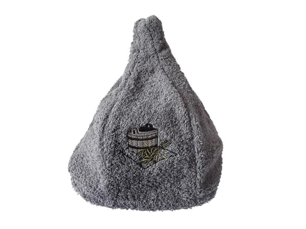 Namu_Tekstil Sauna Cap Cotton Gray
