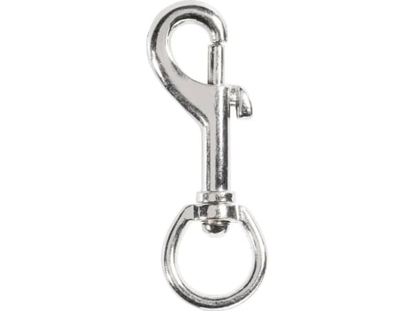 TOOLCRAFT ME16904067 Karabinhage drejelig ring 75 mm x 12 mm 1 stk