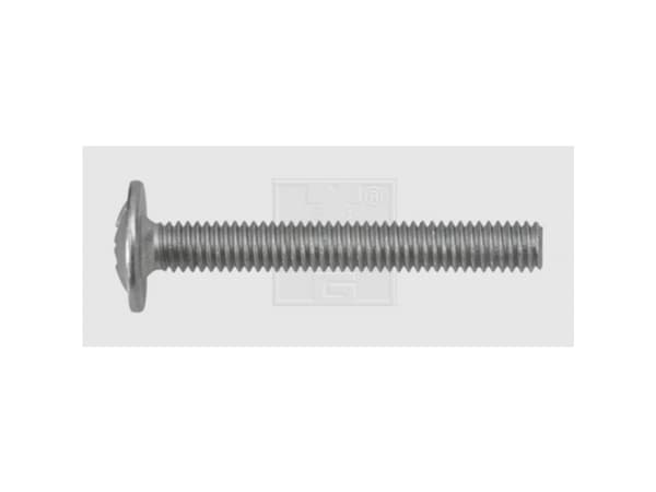 SWG 27544020 Ovaalipääruuvit M4 40 mm Ristisyvennys Pozidriv Teräs sinkitty 100 kpl