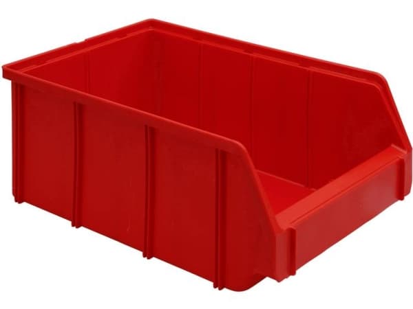 SWG 9611275 Opbevaringskasser (L x B x H) 335 x 209 x 152 mm Rød 1 stk