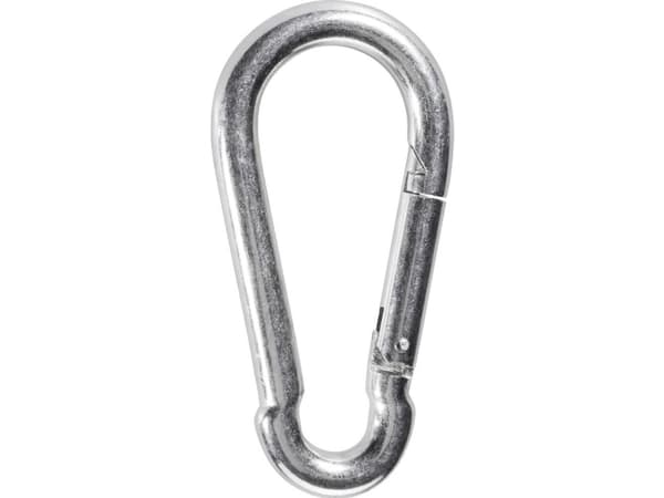 TOOLCRAFT ME16566521 Palomiehen karabiini DIN 5299 120 mm x 11 mm 1 kpl 1 kpl