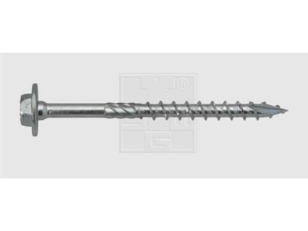 SWG 1910085075 Träskruv 8 mm 50 mm T-profil, sexkantig hylsa Stål förzinkat 50 st