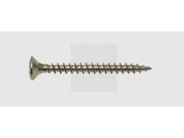 SWG 195244567 Träskruv 4 mm 45 mm Korsklipp Pozidriv Stål Förnicklat 200 st
