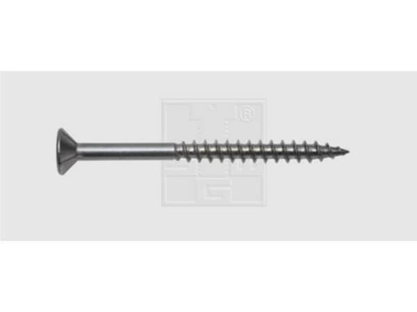SWG 18381610010 Spånplade-skrue 6 mm 100 mm Indvendig multitand Rustfrit stål A2 100 stk