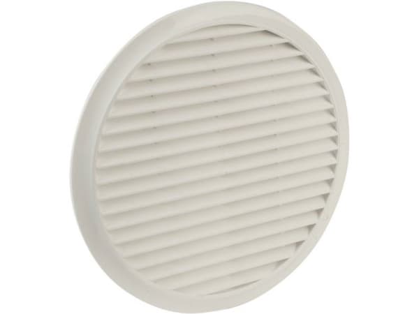 Wallair N33812 Ventilatorgitter Plastic Passer til rørdiameter: 10 cm