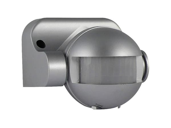 REV 0075184712 Liiketunnistin uppoasennus, pinta-asennus 180° hopea IP44 IP44