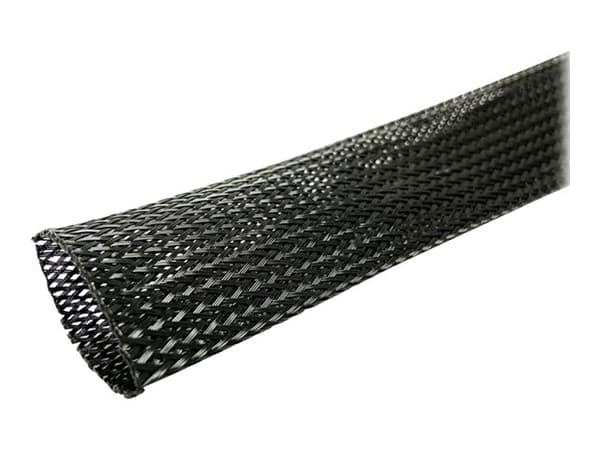 MicroConnect - Kabelhanteringsfodral - svart - 50 m