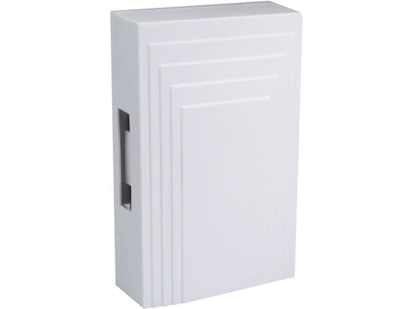 Rev 0046683 Door Chime, Electric Double-Tone Chime, 6v Dc, 8v Ac 1a, Up To 80db, White