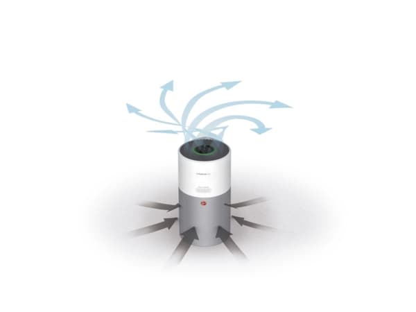 Hoover H-PURIFIER 300 HHP30C011 - Luftrenser - frittstående - hvit