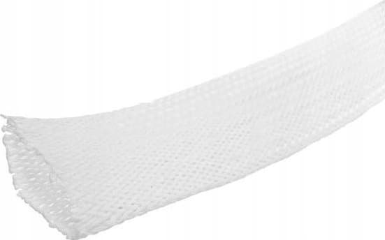 MicroConnect - Kabelhanteringsfodral - vit - 50 m