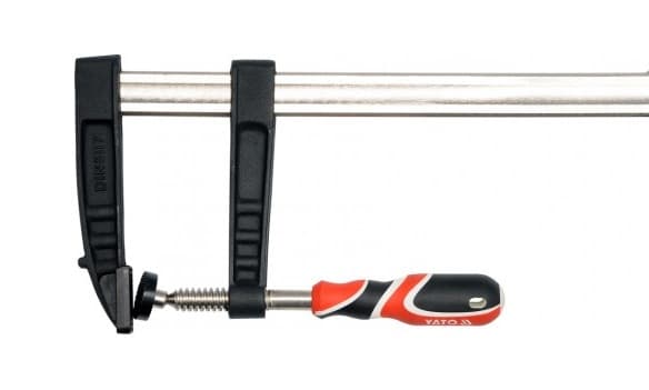 Yato YT-6441, F-klemme, Polypropylen (PP), Stål, Termoplastisk gummi (TPR), 1 stykker, 15 cm