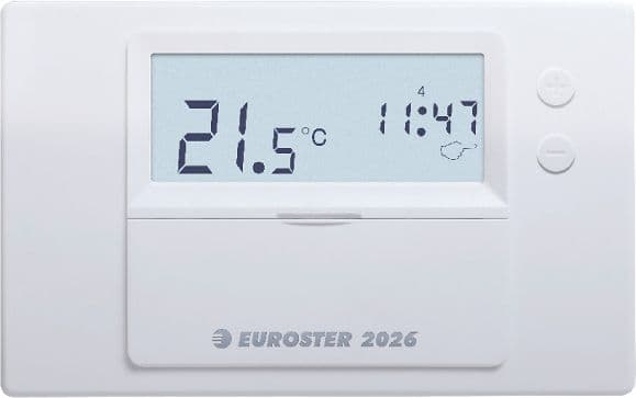 Euroster temperaturkontroller for varmeenheter (2026)