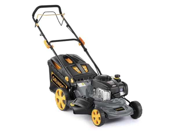 Bensindriven gräsklippare Grunder S461VHYBS450E, självgående, 46cm