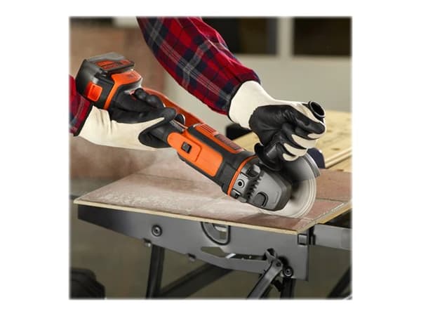 BLACK+DECKER BCG720M1 - Vinkelsliper - trådløs - 125 mm - 18 V