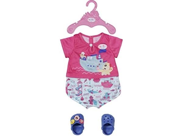 BABY born Bath Pyjamas with Shoes, Dukkeklessett, 3 år, 131 g