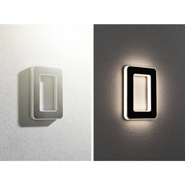 Paulmann 79851 Solcells-husnummerbelysning 0.20 W Varmvit Svart