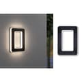 Miniatyrbild 1 av 4: Paulmann 79851 Solcells-husnummerbelysning 0.20 W Varmvit Svart