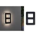 Miniatyrbild 1 av 4: Paulmann 79849 Solcells-husnummerbelysning 0.20 W Varmvit Svart