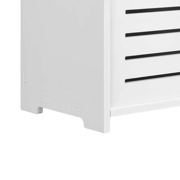[en.casa] Badrumsskåp Trosa-62x45x25cm-WPC-vit