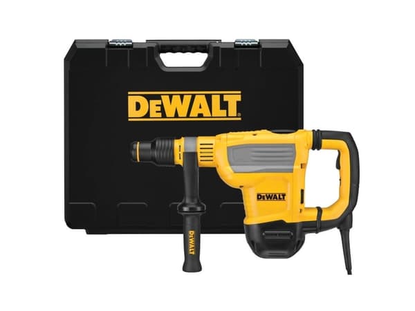 DeWALT D25614K-QS, SDS Max, Musta, Keltainen, 4,5 cm, 1450 RPM, 2900 RPM, 10,5 J