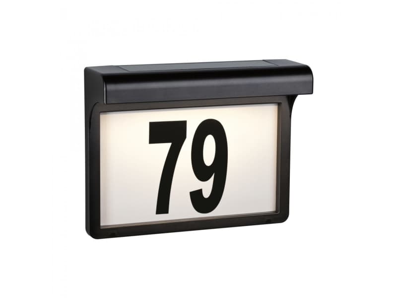 Paulmann Dayton II, Väggbelysning för utomhusbruk, Svart, Plast, IP44, Fasad, III